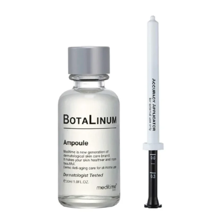 Meditime Botalinum Ampoule висококонцентриран антиейдж серум за лице с ботокс ефект и волуфилин.