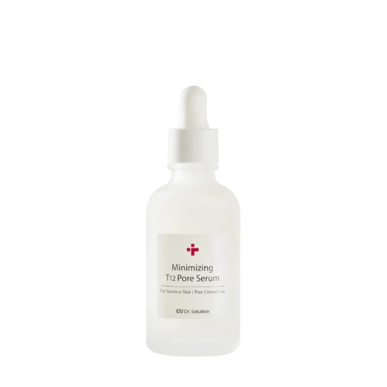 Cuskin Minimizing T12 Pore Serum регулиращ и свиващ порите серум за лице с AHA и BHA киселини за мазна кожа.
